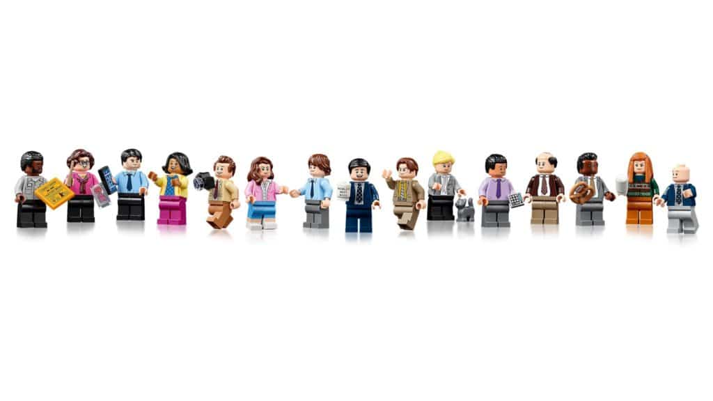 Minifigúrky ktoré nájdeme v krabici