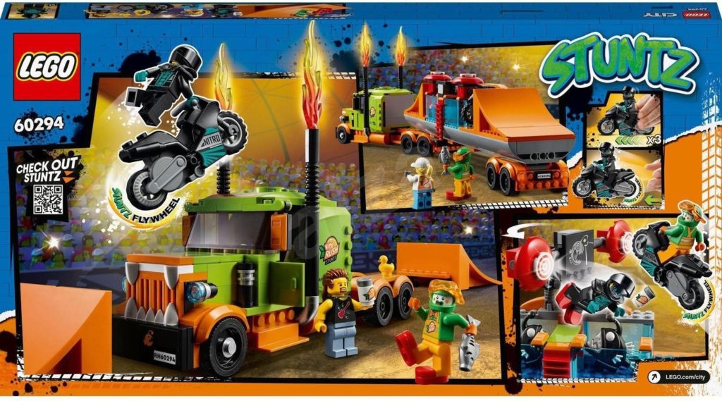 LEGO City 60294 Kaskadérsky kamión krabica
