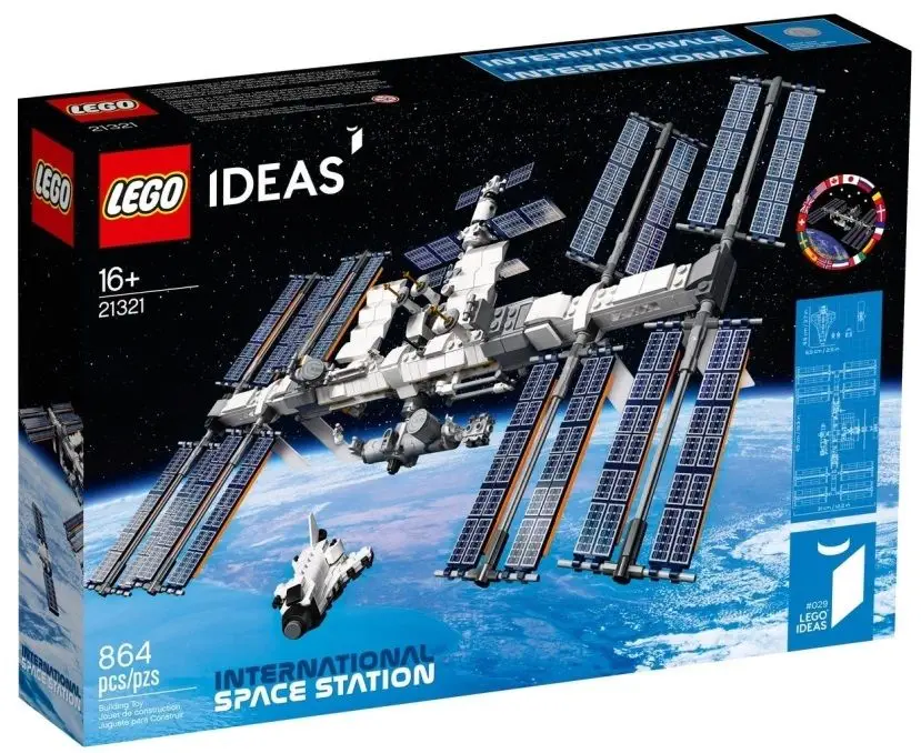 LEGO IDEAS 21321 Medzinárodná vesmírna stanica krabica