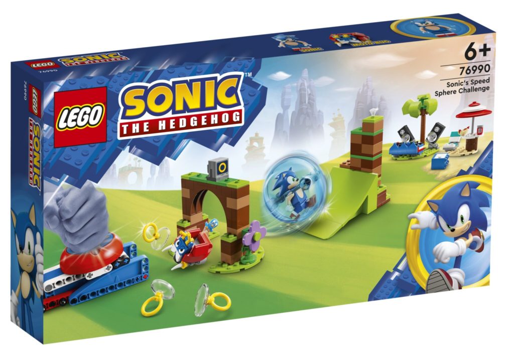 LEGO 76990 Sonicova Výzva Speed Sphere