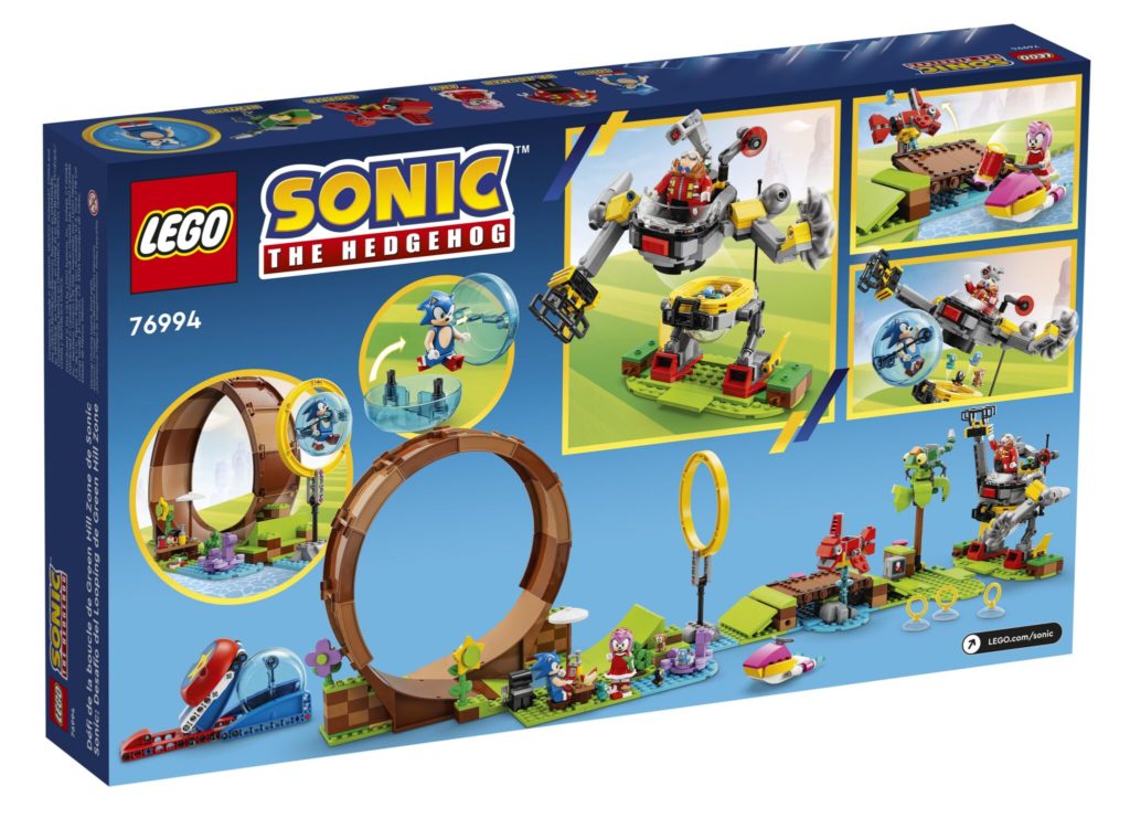 LEGO 76994 Sonicova Smyčková Výzva v Green Hill Zone