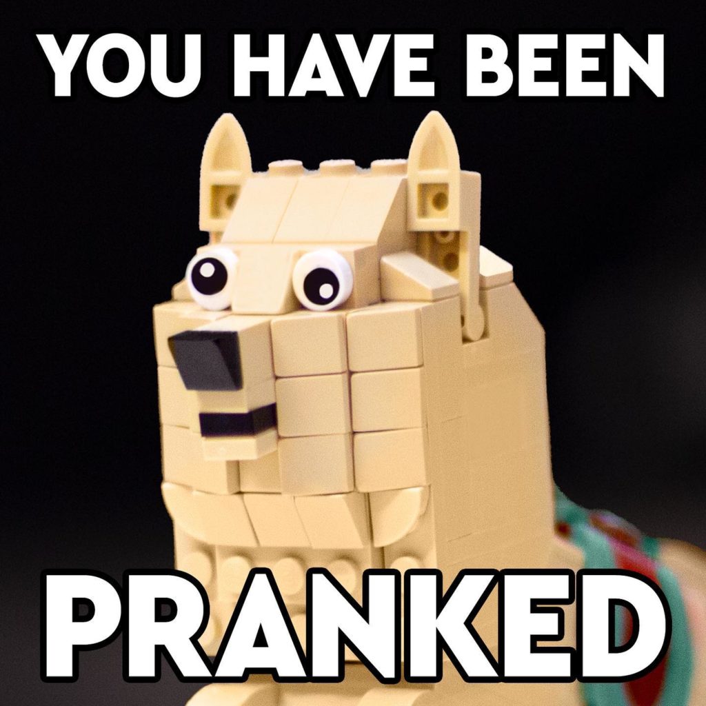 LEGO odkazuje: "Nachytali sme Vás"