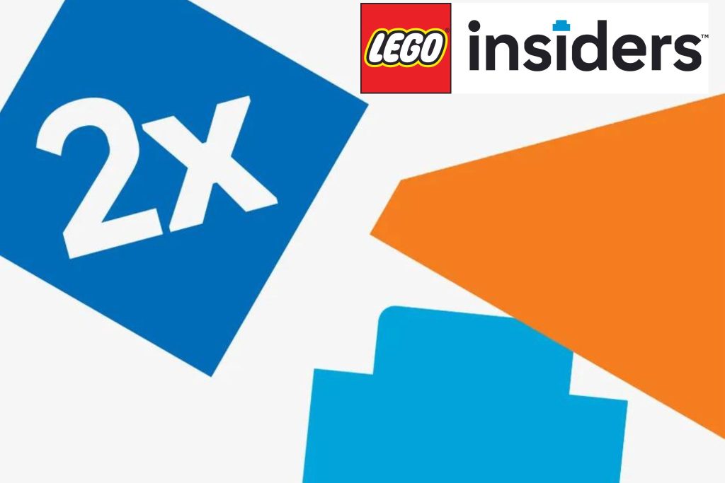 Dvojnásobné body v programe LEGO Insiders
