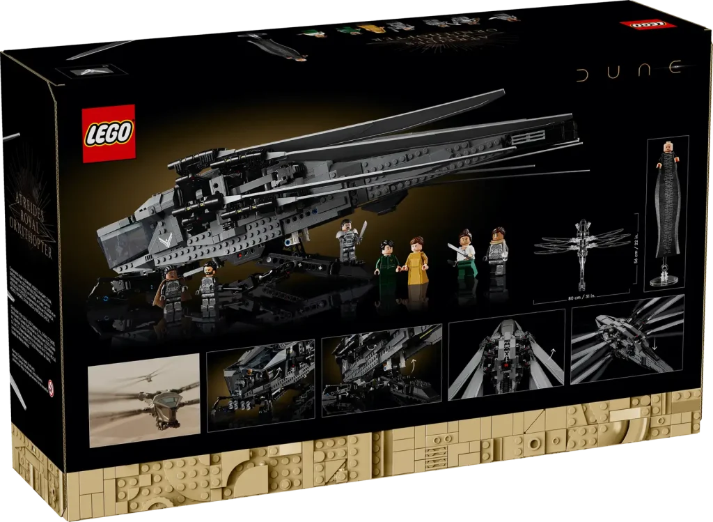 LEGO Icons 10327 Duna: Atreides Royal Ornithopter