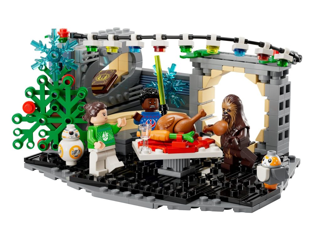 LEGO Star Wars 40658 Millennium Falcon - Vianočná dioráma