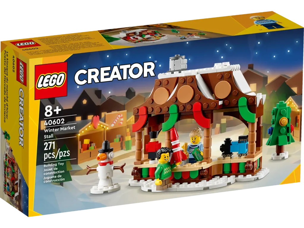 LEGO 40602 Stánok na vianočnom trhu