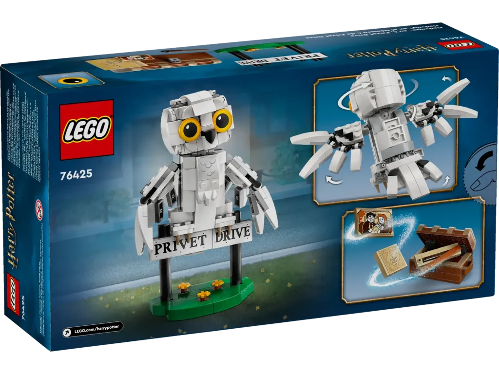 LEGO Harry Potter 76425 Hedviga na Privátnej ceste 4