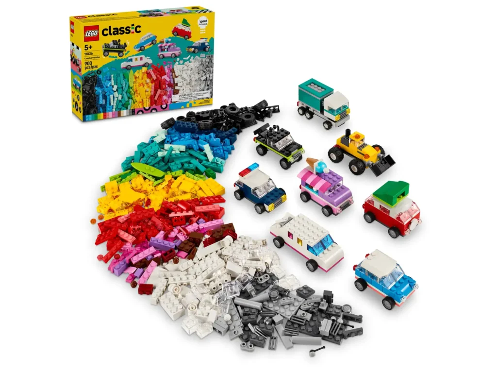 LEGO Classic 11036 Tvorivé vozidlá
