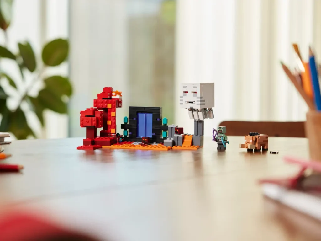 LEGO Minecraft 21255 Prepadnutie portálu do Netheru