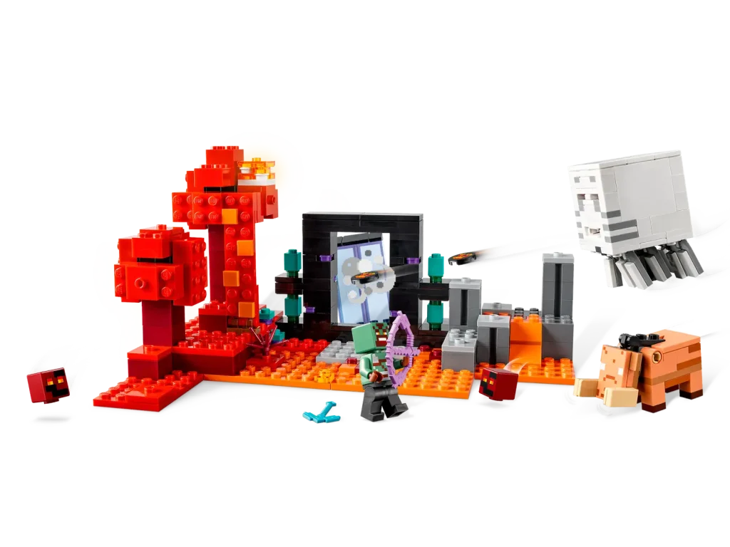 LEGO Minecraft 21255 Prepadnutie portálu do Netheru