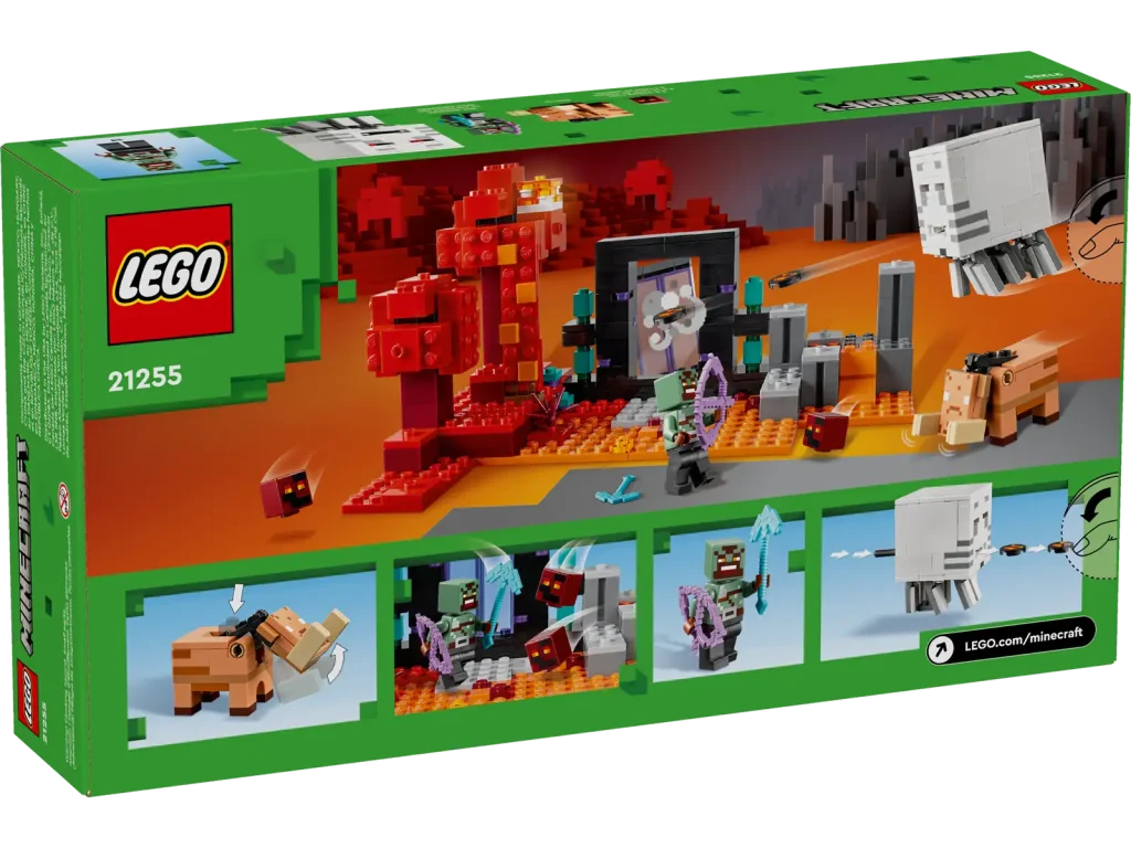 LEGO Minecraft 21255 Prepadnutie portálu do Netheru