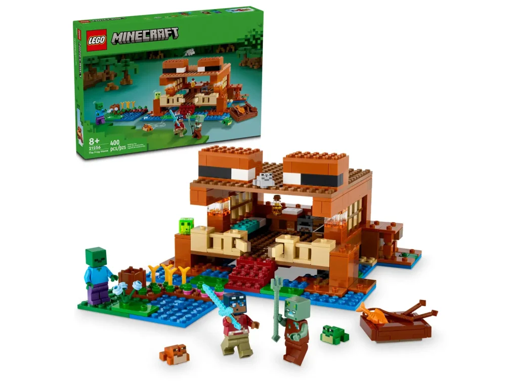 LEGO Minecraft 21256 Žabí domček