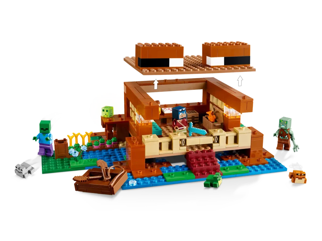 LEGO Minecraft 21256 Žabí domček