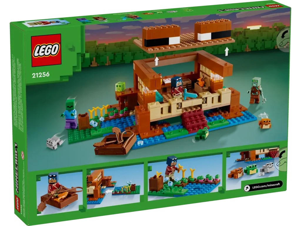 LEGO Minecraft 21256 Žabí domček