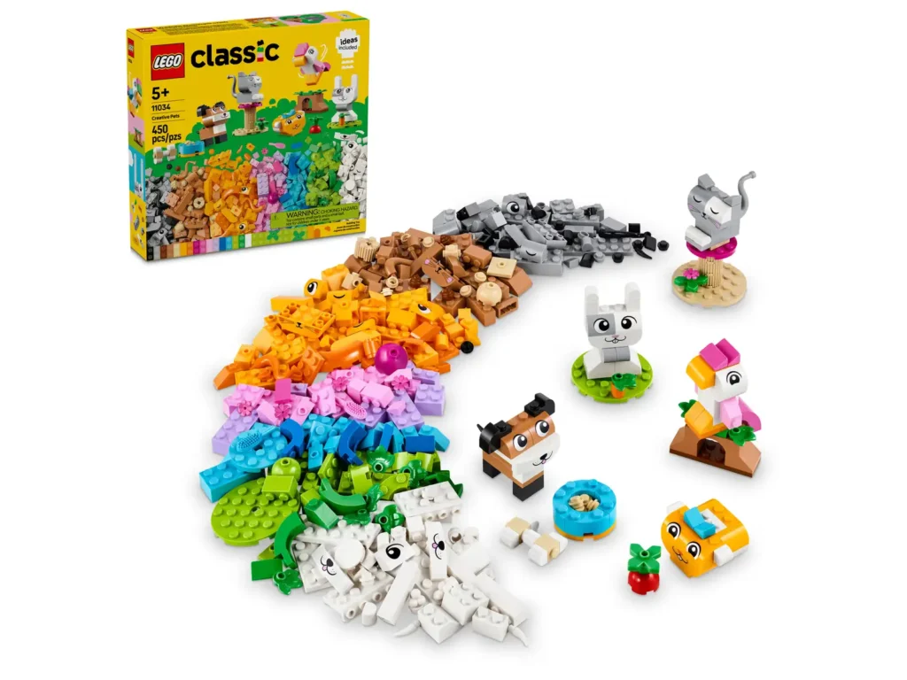 LEGO Classic 11034 Tvorivé domáce zvieratká