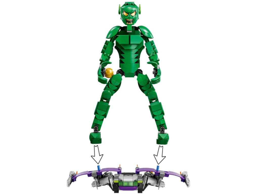 LEGO Marvel 76284 Zostaviteľná figúrka: Zelený Goblin