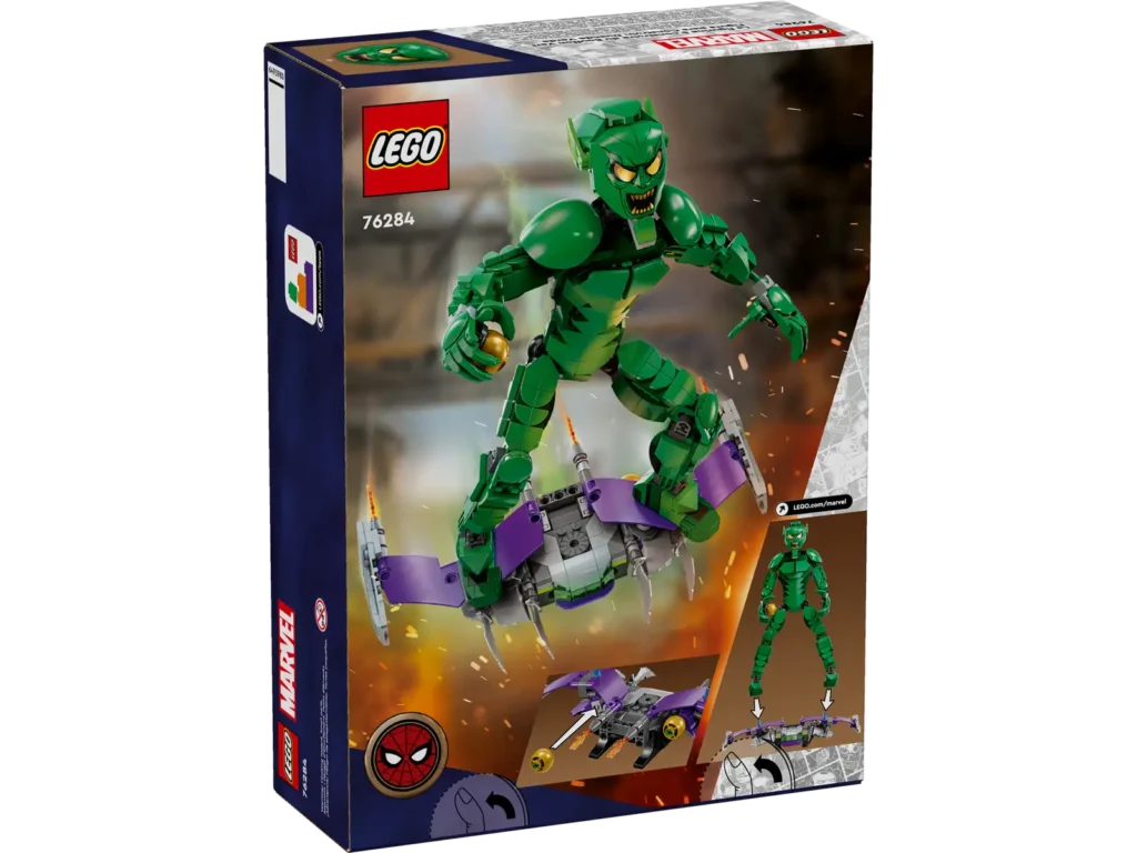 LEGO Marvel 76284 Zostaviteľná figúrka: Zelený Goblin