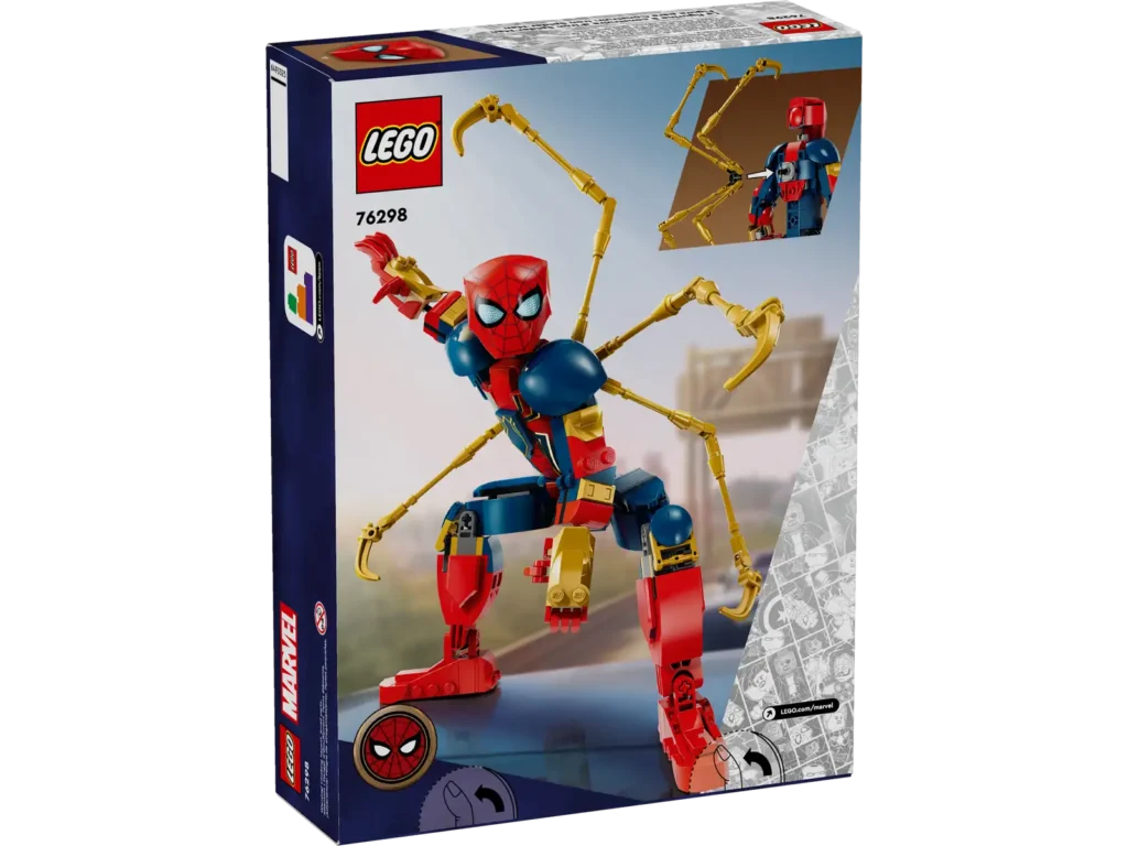 LEGO Marvel 76298 Zostaviteľná figúrka: Iron Spider-man