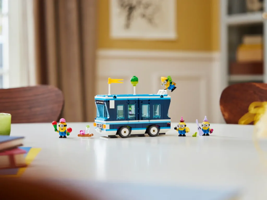 LEGO® Ja zloduch 75581 Mimoni a ich hudobný párty autobus