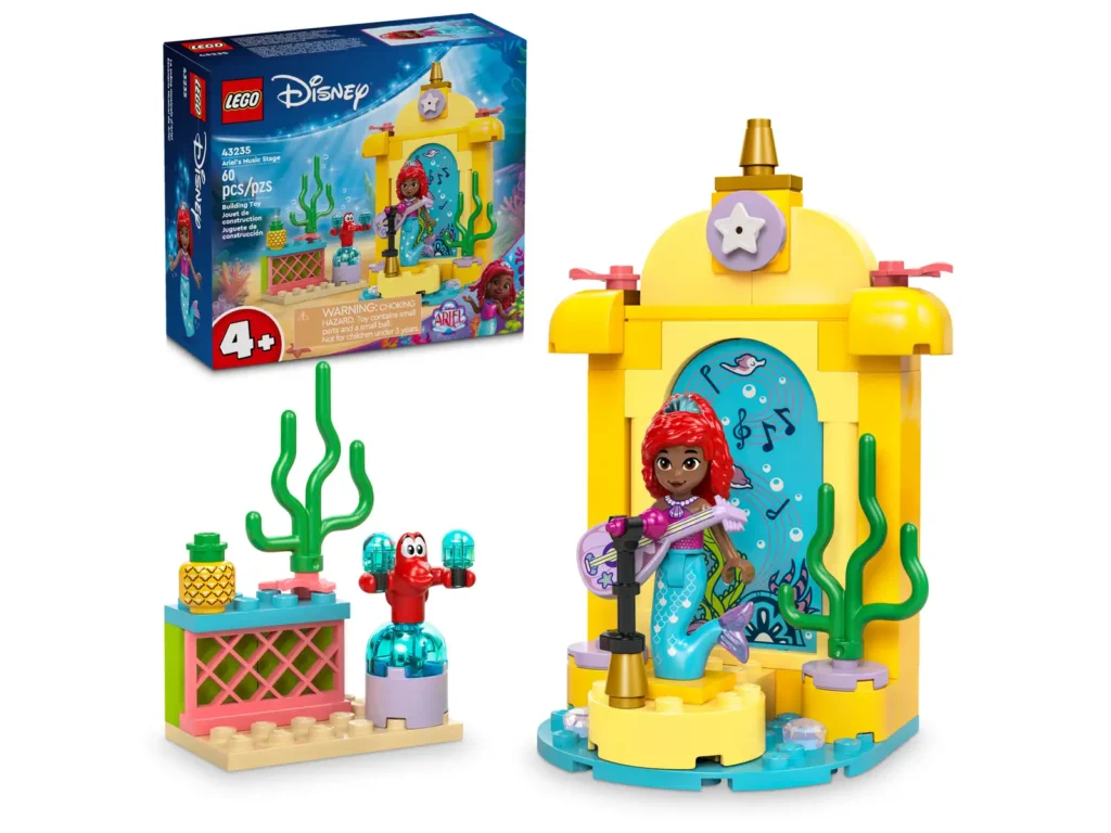 LEGO Disney 43235 Ariel a jej hudobné pódium