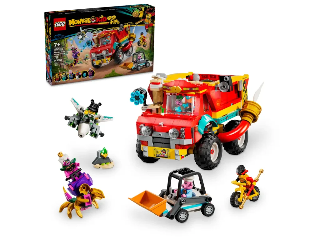 LEGO Monkie kid 80055 Výkonná dodávka tímu Monkie kida