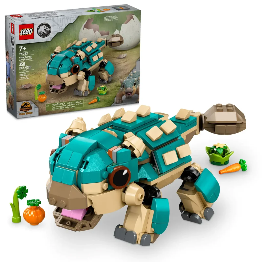 LEGO Jurský park 76962 Malá Bumpy: Ankylosaurus