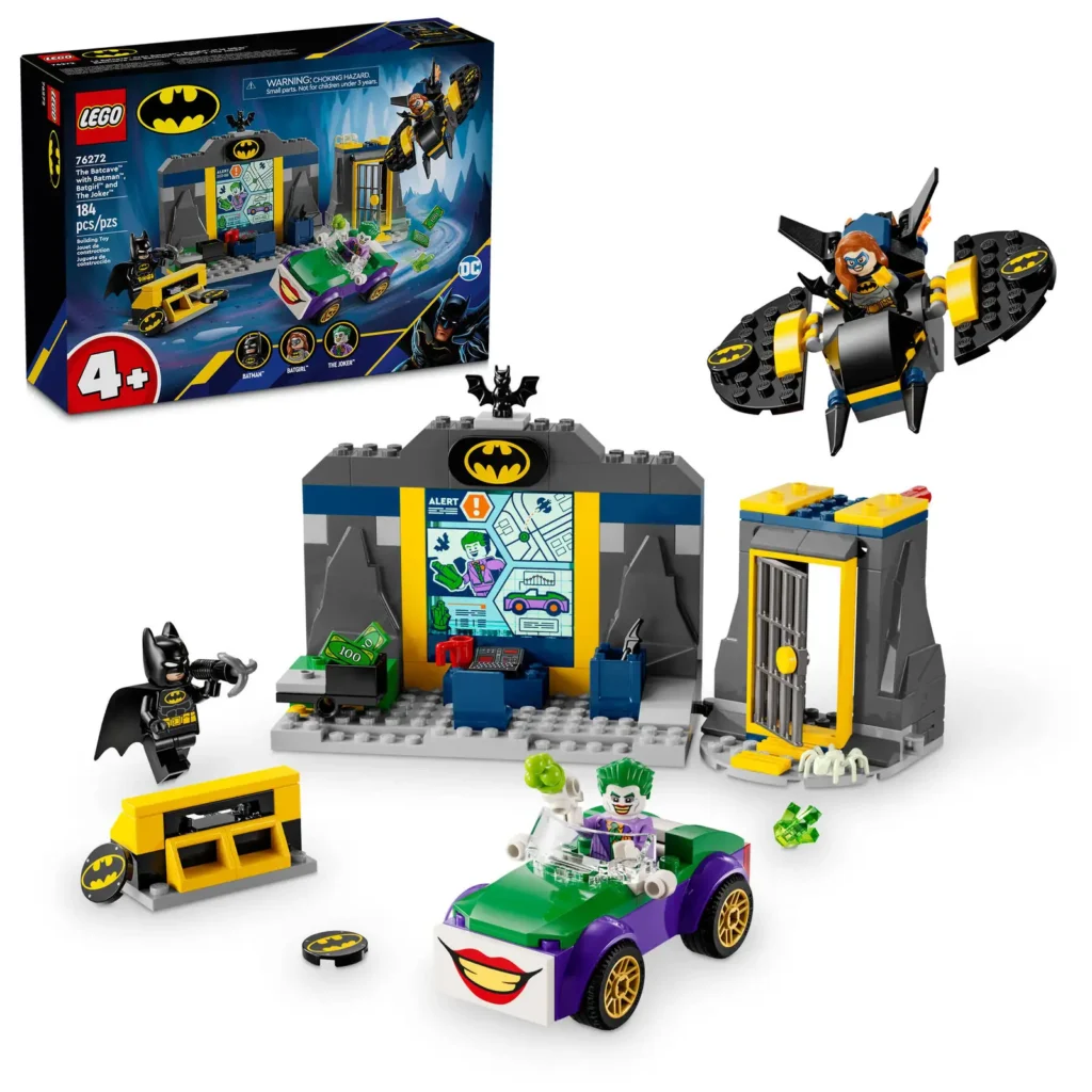 LEGO Batman 76272 Batmanova jaskyňa a Batman, Batgirl a Joker