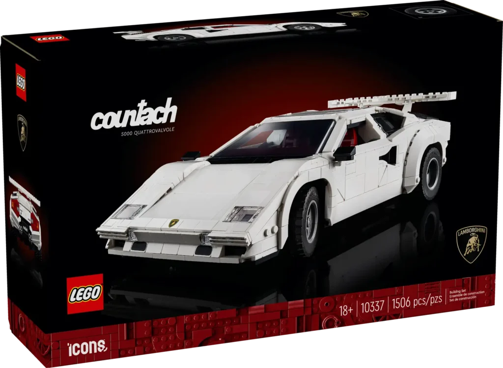 LEGO Icons 10337 Lamborghini Countach 5000 Quattrovalvole