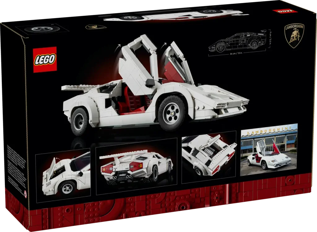 LEGO Icons 10337 Lamborghini Countach 5000 Quattrovalvole