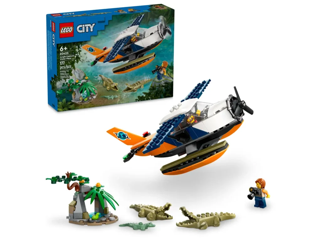 LEGO® City 60425 Vodné lietadlo na prieskum džungle