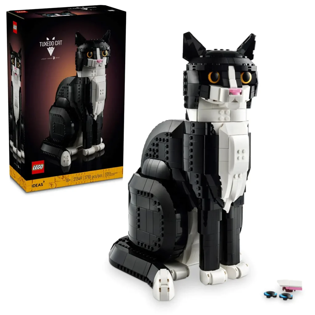 LEGO Ideas 21349 Čiernobiela mačka