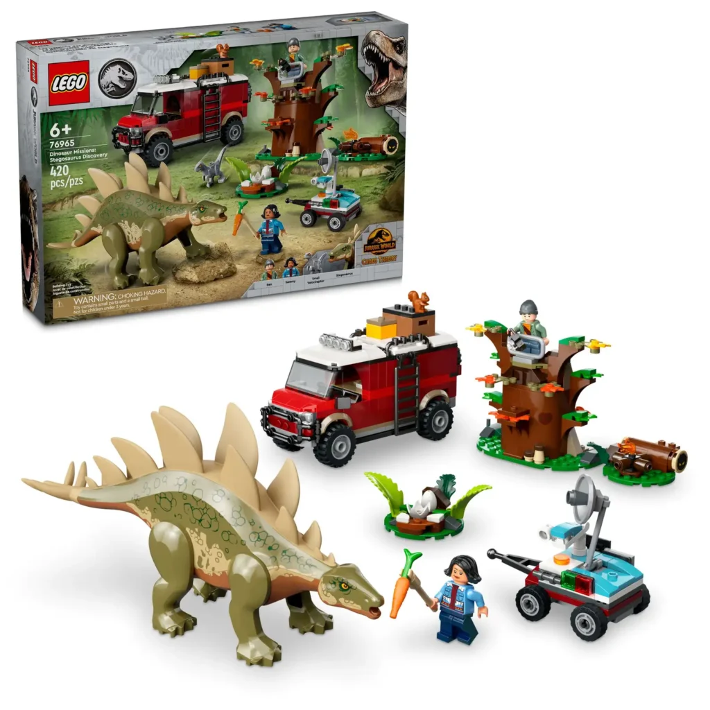 LEGO Jurský park 76965 Dinosaurie misie: Objav Stegosaura