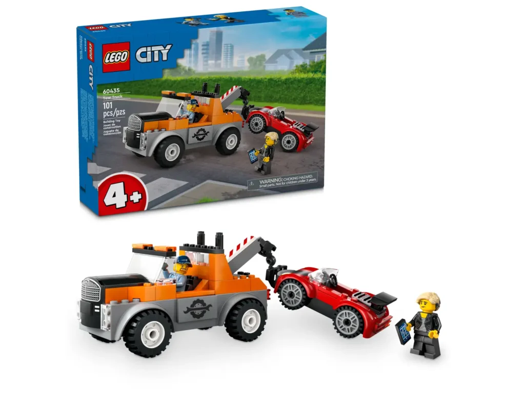 LEGO® City 60435 Odťahový voz a oprava športiaka