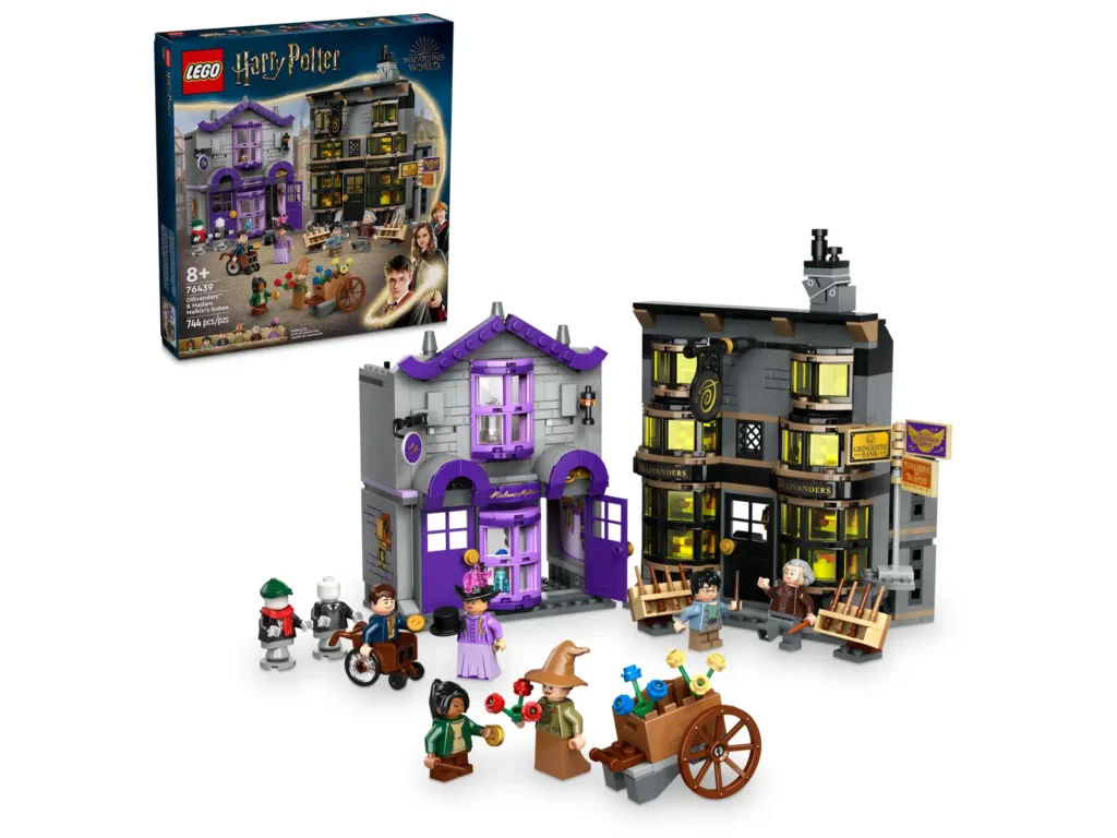 LEGO® Harry Potter 76439 Ollivanderov obchod a Obchod madam Malkinovej
