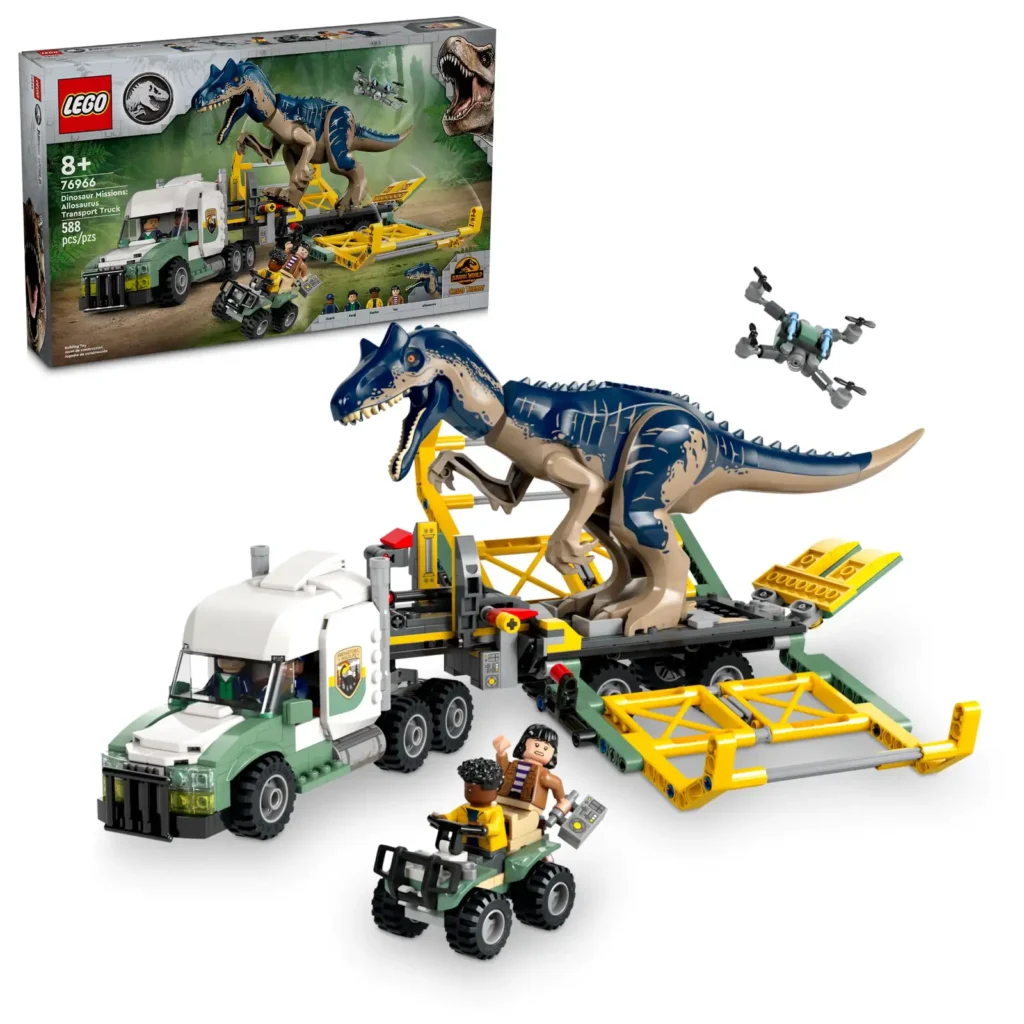 LEGO Jurský park 76966 Dinosaurie misie: Preprava Allosaura