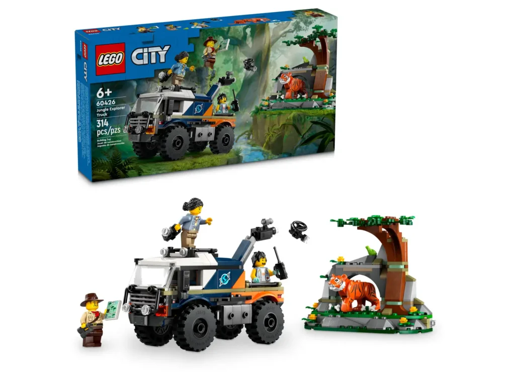 LEGO® City 60426 Terénne vozidlo na prieskum džungle