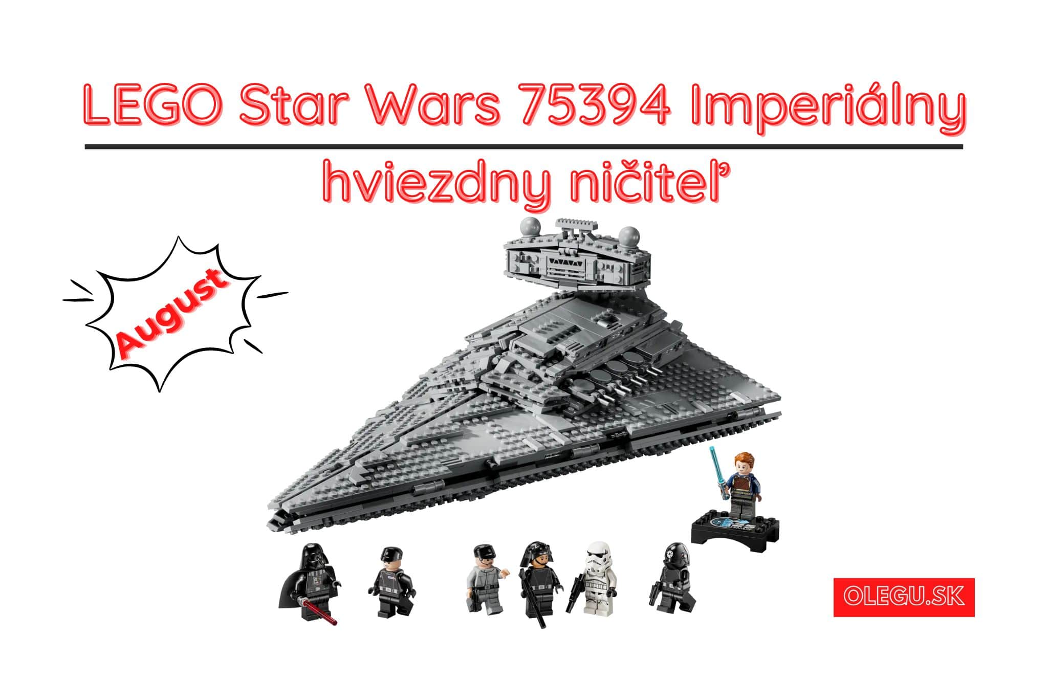 LEGO® Star Wars 75394 Imperiálny hviezdny ničiteľ príde aj s ďalšou ...