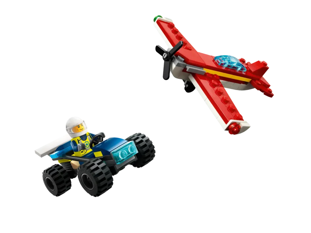 LEGO 30669 Ikonické červené lietadlo a policajná terénna bugina