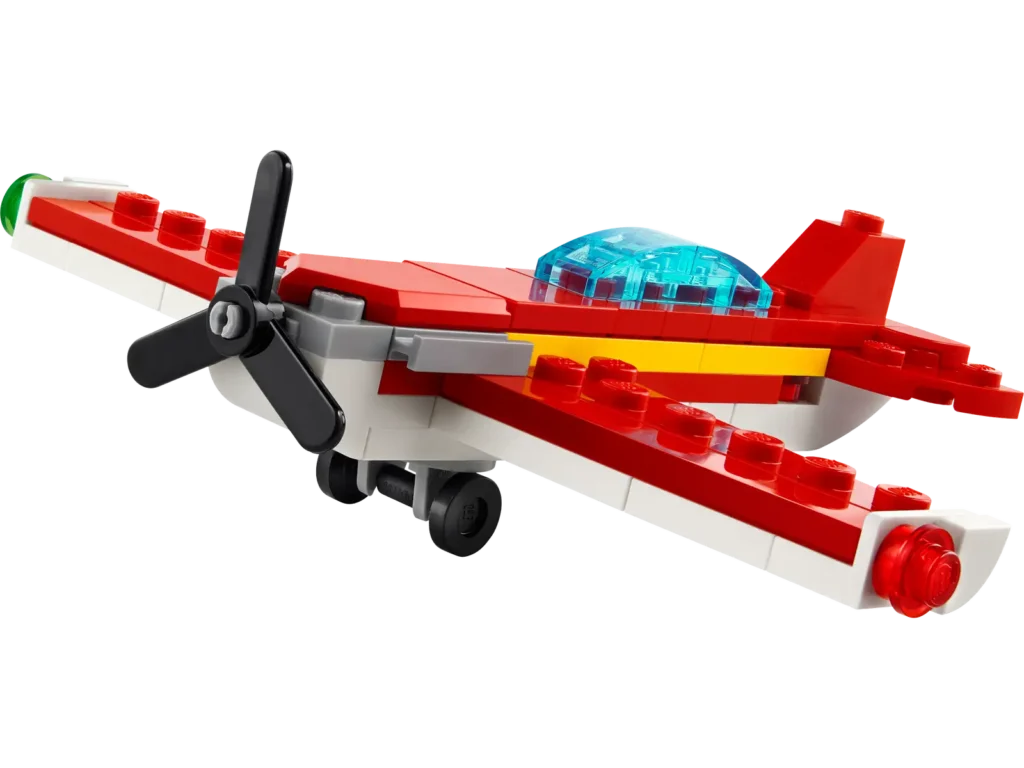 LEGO 30669 Ikonické červené lietadlo a policajná terénna bugina
