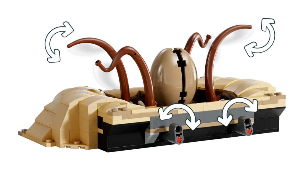 LEGO Star Wars 75396 Púštny skif a Sarlaccova jama