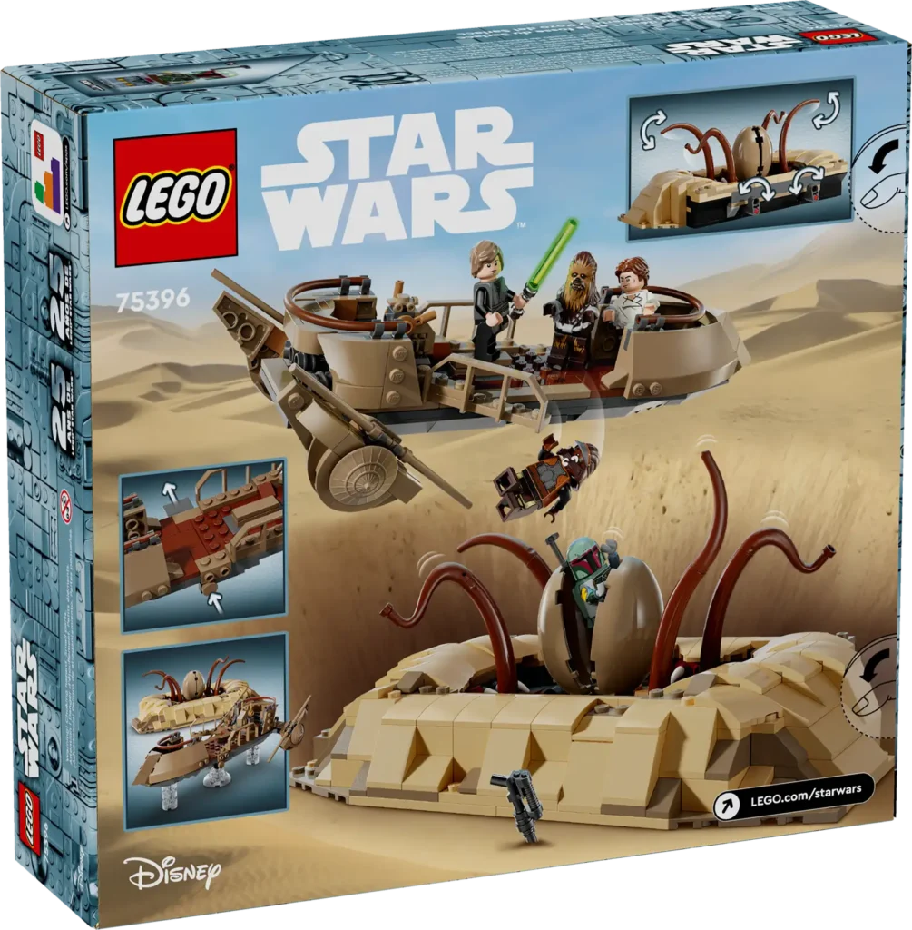 LEGO Star Wars 75396 Púštny skif a Sarlaccova jama
