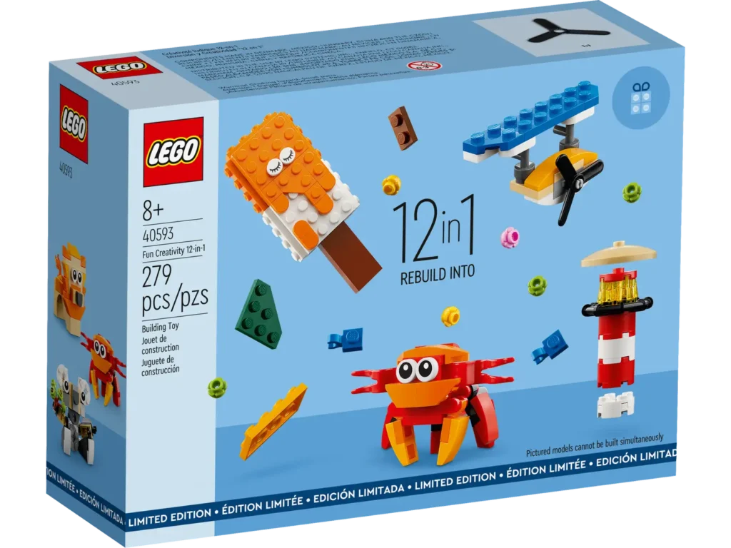 LEGO 40593 Zábavná kreativita 12v1