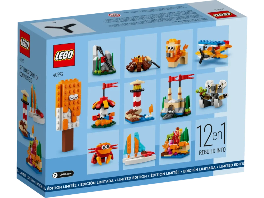 LEGO 40593 Zábavná kreativita 12v1