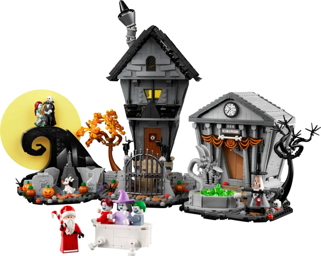 LEGO Ideas 21351 Predvianočná nočná mora Tima Burtona od Disney