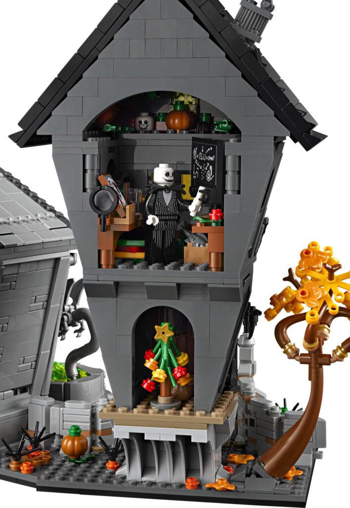 LEGO Ideas 21351 Predvianočná nočná mora Tima Burtona od Disney