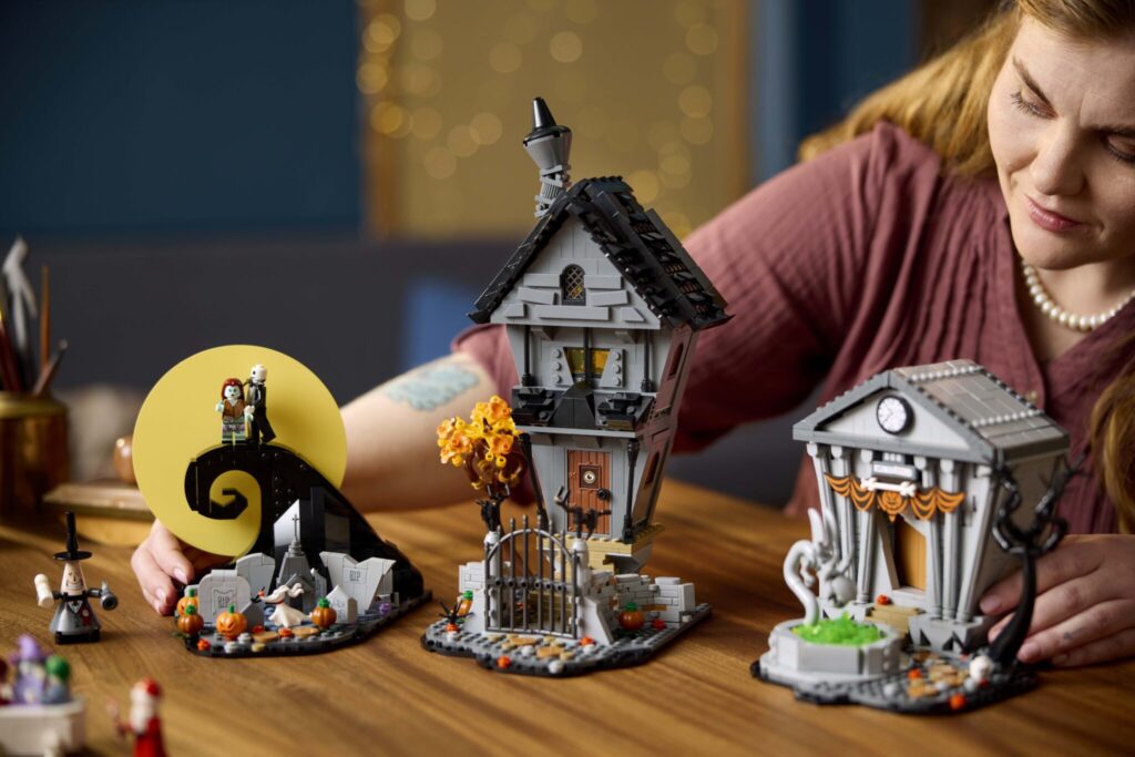 LEGO Ideas 21351 Predvianočná nočná mora Tima Burtona od Disney