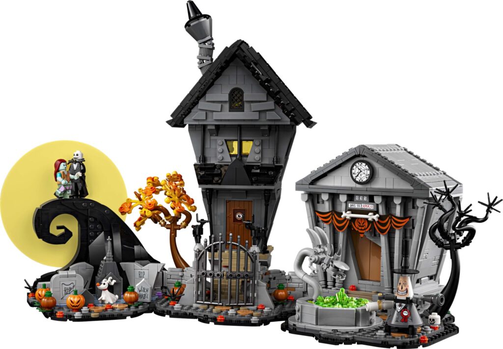 LEGO Ideas 21351 Predvianočná nočná mora Tima Burtona od Disney