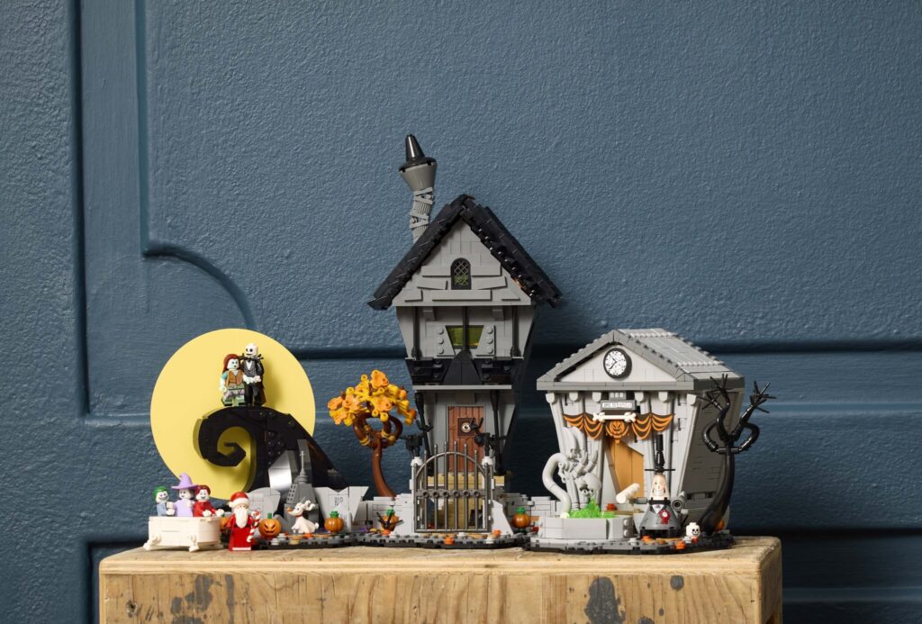 LEGO Ideas 21351 Predvianočná nočná mora Tima Burtona od Disney