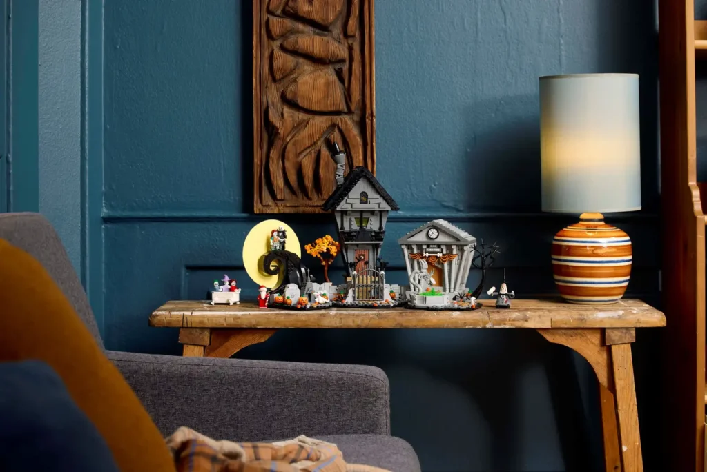 LEGO Ideas 21351 Predvianočná nočná mora Tima Burtona od Disney