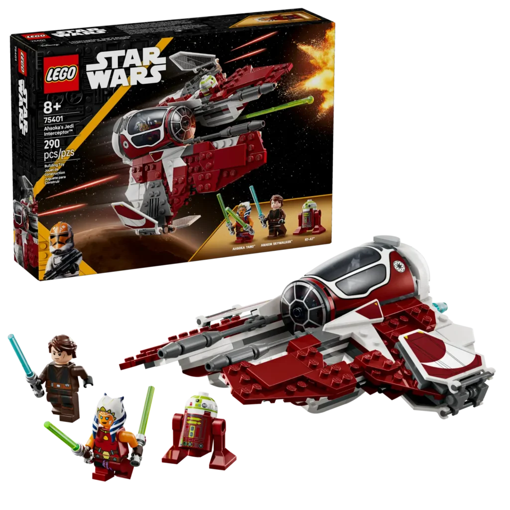 LEGO Star Wars 75401 Ahsoka a Jediská stíhačka Interceptor